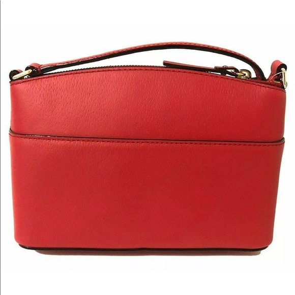 🇺🇸 Kate Spade Red Dome Crossbody Leather NEW Grove Street Purse Millie - Picture 3 of 6